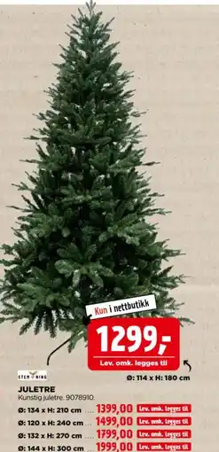 jem & fix Stem ning juletre tilbud