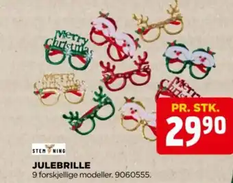 jem & fix Stem ning julebrille tilbud