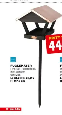 jem & fix Fuglemater tilbud
