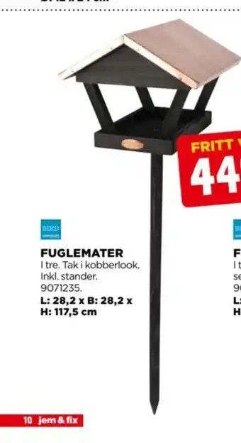 jem & fix Fuglemater tilbud