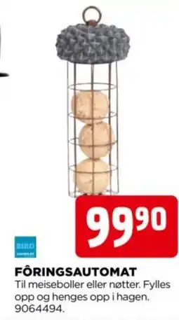 jem & fix Bird fôringsautomat tilbud