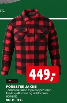 jem & fix Forester jakke tilbud