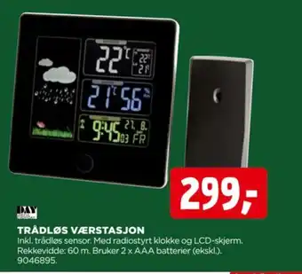 jem & fix Trådløs værstasjon tilbud