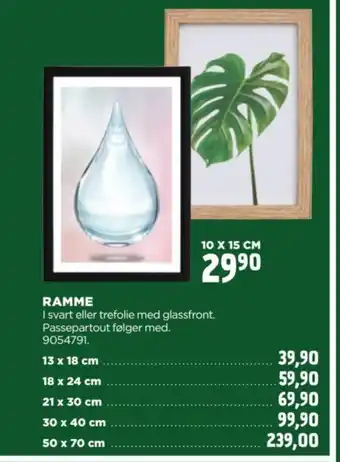 jem & fix Ramme tilbud