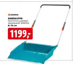 jem & fix Gardena snøskuffe tilbud