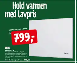 jem & fix Grad panelovn tilbud