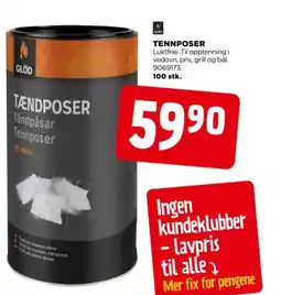 jem & fix Tennposer tilbud