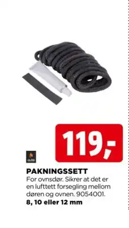 jem & fix Pakningssett tilbud