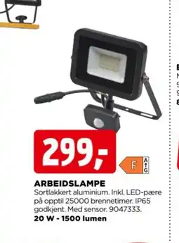 jem & fix Arbeidslampe tilbud