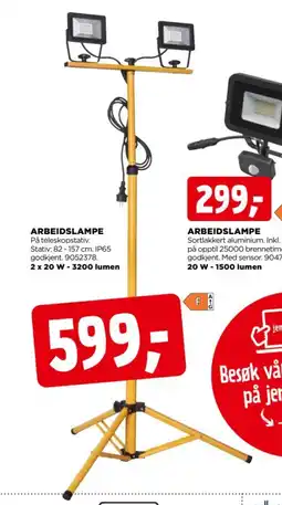 jem & fix Arbeidslampe tilbud