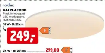jem & fix Nordlux® kai plafond tilbud