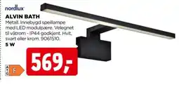 jem & fix Nordlux alvin bath tilbud
