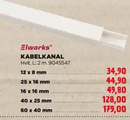 jem & fix Elworks® kabelkanal tilbud