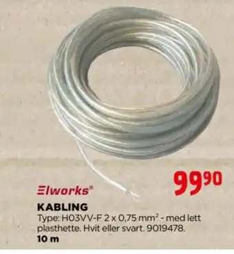 jem & fix Elworks® kabling tilbud