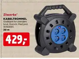 jem & fix Elworks® kabeltrommel tilbud