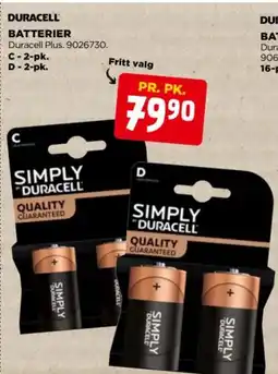 jem & fix Duracell batterier tilbud