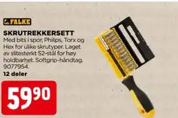 jem & fix Falke skrutrekkersett tilbud