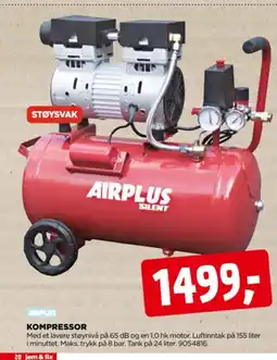 jem & fix Airplus kompressor tilbud