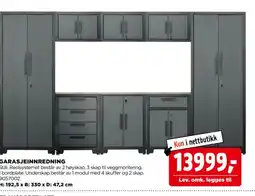 jem & fix Garasjeinnredning tilbud