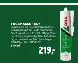 jem & fix Fugemasse tec7 tilbud