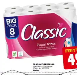 jem & fix Classic tørkerull tilbud