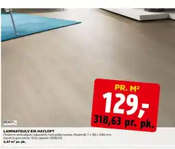 jem & fix Ready laminatgulv eik hayloft tilbud