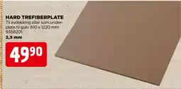 jem & fix Hard trefiberplate tilbud