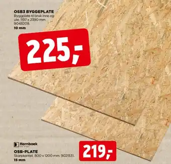 jem & fix Osb3 byggeplate tilbud