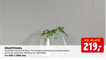 jem & fix Smartpanel tilbud