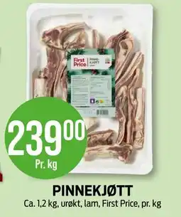 Kiwi PINNEKJØTT, NOK 239 tilbud