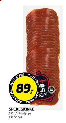 Bunnpris SPEKESKINKE, NOK 89 tilbud