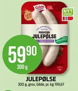 Kiwi JULEPØLSE, NOK 59.9 tilbud