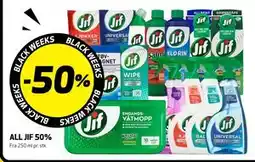 Bunnpris ALL JIF 50% tilbud