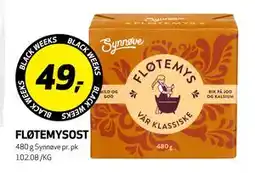 Bunnpris FLØTEMYSOST, NOK 49 tilbud