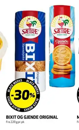 Bunnpris BIXIT OG GJENDE ORIGINAL tilbud