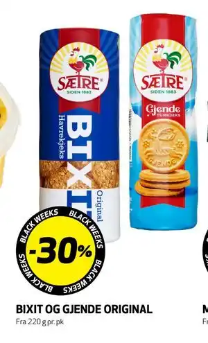 Bunnpris BIXIT OG GJENDE ORIGINAL tilbud