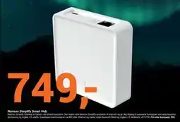 Elektroimportøren Namron Simplify Smart Hub, NOK 749 tilbud