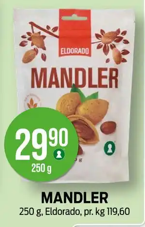 MANDLER, NOK 29.9