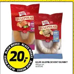 Bunnpris GILDEJULEPØLSE KOKTOG RØKT, NOK 20 tilbud
