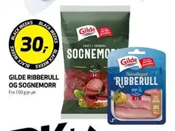 Bunnpris GILDE RIBBERULL OG SOGNEMORR, NOK 30 tilbud