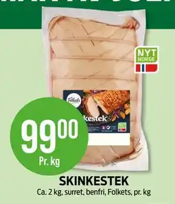 Kiwi SKINKESTEK, NOK 99 tilbud