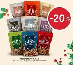 Rema 1000 STORE NØTTEPOSER FRA R tilbud