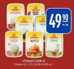Rema 1000 UTVALGT LITER-IS, NOK 49.9 tilbud