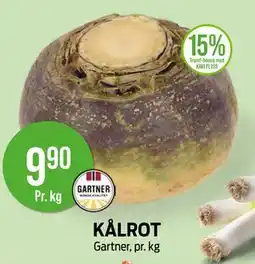Kiwi KÅLROT, NOK 9.9 tilbud