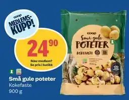 Coop Obs Små gule poteter, Medlemspris tilbud