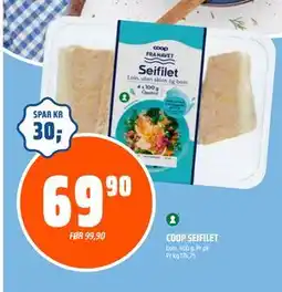 Coop Obs COOP SEIFILET, NOK 69.9 tilbud