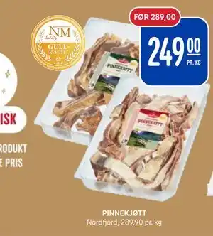 PINNEKJØTT, NOK 249