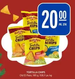 Rema 1000 TORTILLA CHIPS, NOK 20 tilbud