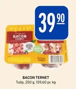 Rema 1000 BACON TERNET, NOK 39.9 tilbud