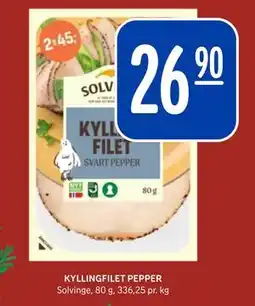 Rema 1000 KYLLINGFILET PEPPER, NOK 26.9 tilbud